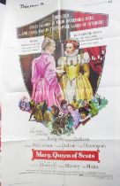 Collection of movie posters inc. Mary Queen of Scots, French Connection 2, The Tamarind Seed,