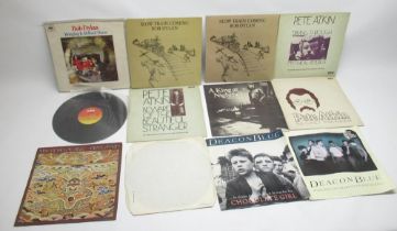 Mixed collection of vinyl lp's inc. Bob Dylan, Pete Atkin, Deacon Blue, The Flaming Stars, Marlaine,