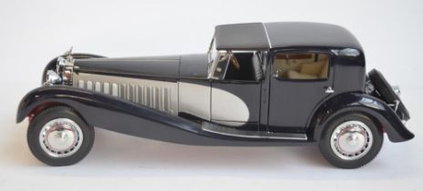Boxed 1/16 large scale highly detailed 1931 Bugatti Royale Coupe De Ville, mint condition (very