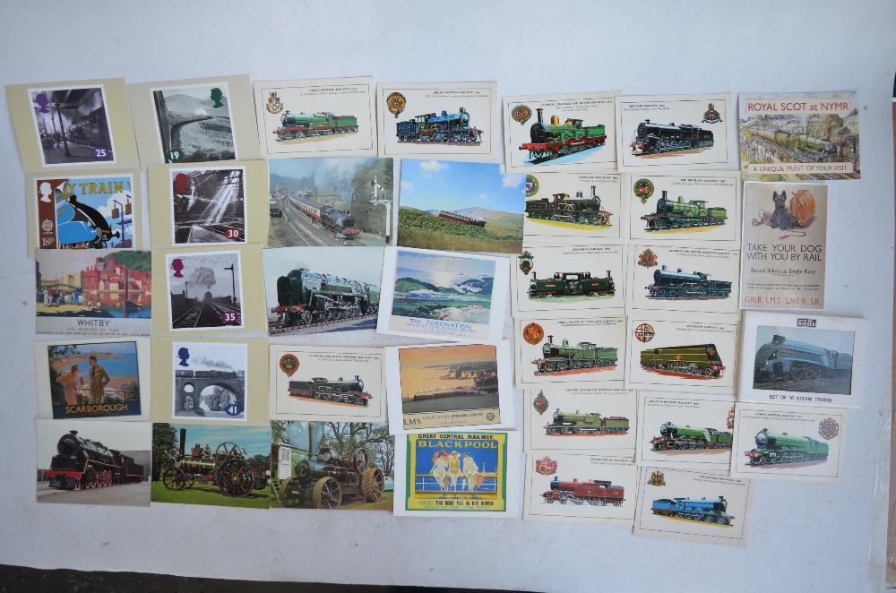 Collection of British Railways stamps, first day and commemorative covers, 2 identical and - Image 6 of 13