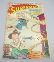DC Golden Age - Superman #96 March 1955 'Mr. Mxyztplk Mayor of Metropolis!' a/f