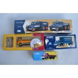 Four boxed Corgi 1/50 scale diecast truck models to include limited edition 17904 Pickfords 2