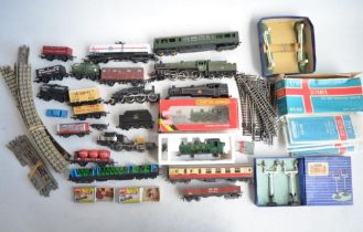 Collection of previously used OO gauge railway models and accessories to include Hornby, Hornby