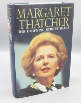 Thatcher(Margaret) The Downing Street Years, Harper Collins, Signed 1st Edition 1993, hardback w/