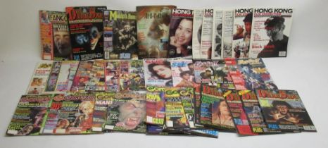 Large assorted collection of magazines relating to Hong Kong Cinema, toy modelling, movie and tv