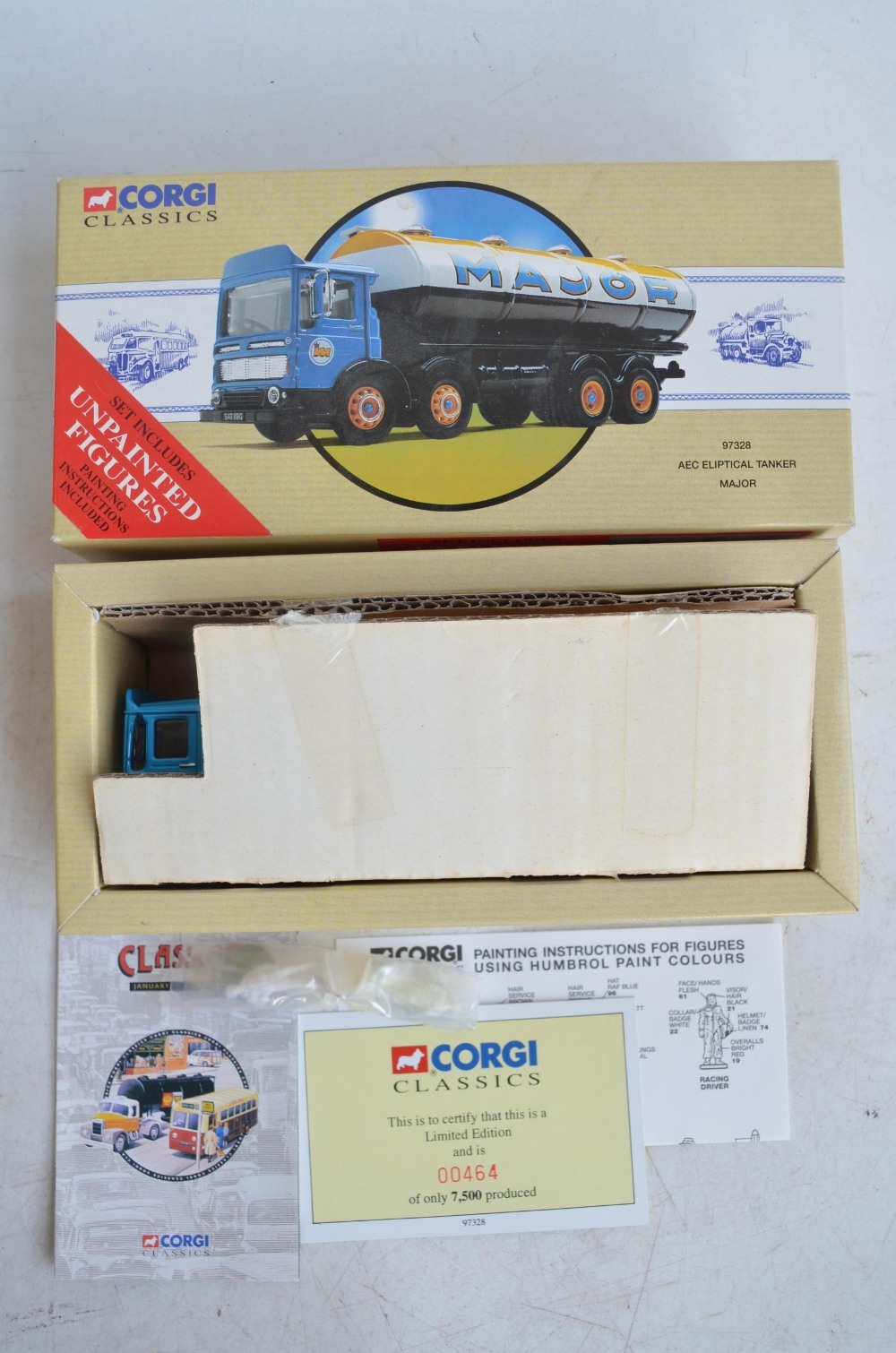 Five Corgi 1/50 scale diecast truck models to include limited edition CC12501 W&J Riding Ltd - Image 12 of 13