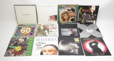 Collection of 12" vinyl(mostly remix or extended songs) and 45 RPM inc. George Michael, Madonna, Mel