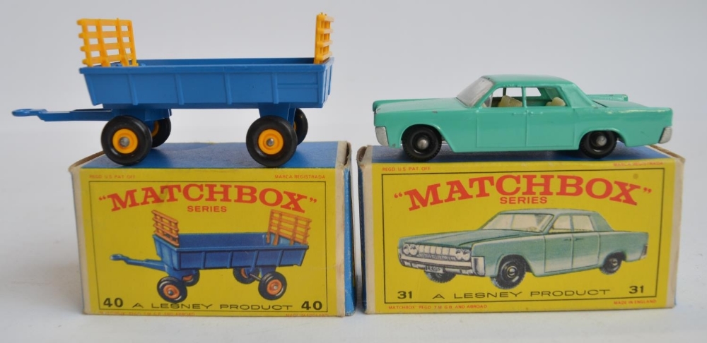 Collection of vintage boxed Matchbox diecast model vehicles to include No5 London Bus, No31 - Image 4 of 7