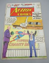 DC Silver Age - Action Comics #257 Oct.1959 'featuring Clark Kent the Reporter of Steel!', a/f