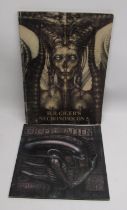 H.R.Giger's Necronomicon 2, Edition C Zurich, 1985, paperback & Giger's Alien Film Design 20th