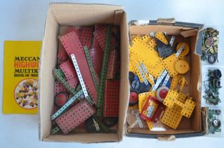 Collection of vintage Meccano