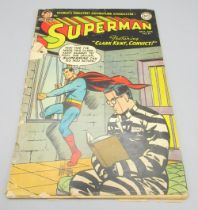 DC Golden Age - Superman #83 July - Aug. 1953 'featuring Clark Kent Convict!' a/f