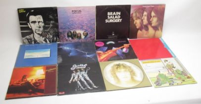 Large collection of LPs and 45RPMs inc. Peter Gabirel, Dire Straits, Nat King Cole, etc. (approx.