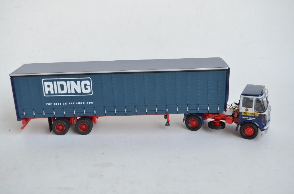 Five Corgi 1/50 scale diecast truck models to include limited edition CC12501 W&J Riding Ltd - Image 3 of 13