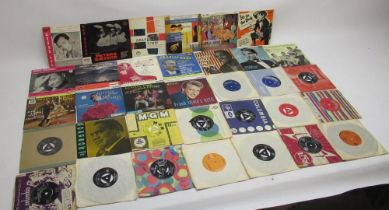 Collection of 45RPMs, most being either English or South African pressings, inc. Pat Boone, The