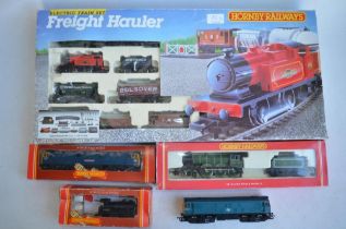 Hornby OO gauge Freight Hauler set (incomplete, no track and other accessories but extra rolling