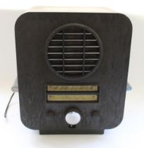 c1930s Art Deco EKCO All Electric bakelite radio type 74 superhet as designed by Serge Chermayeff