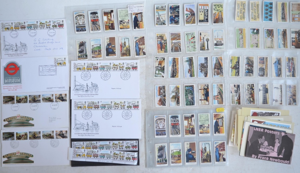 Collection of British Railways stamps, first day and commemorative covers, 2 identical and - Image 5 of 13