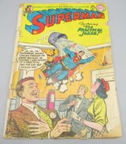 DC Golden Age - Superman #95 Feb. 1955 'featuring the Practical Joker!' a/f