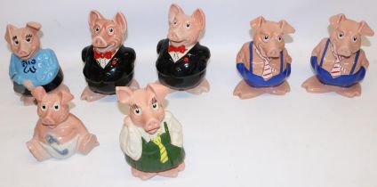 Seven Wade Nat West piggy bank money boxes (7)