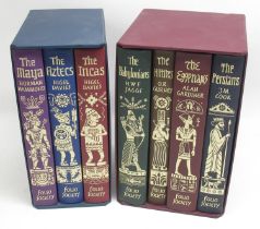 Folio Society - Empires of the Ancient Near East 4 vol. set in slip-case & Empires of Early Latin