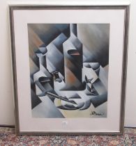 D. Mircea (Contemporary); Still Life study, oil on card, signed, 64cm x 45cm