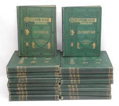 Eighteen Volumes of The Works of Charles Dickens Household Edition, Chapman & Hall, hard backs c.