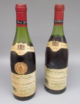 Charmes-Chambertin Grands Vins De Bourgogne 1969, 73cl & Charmes-Chambertin Grands Vins De Bourgogne