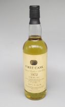 Linkwood Highland Malt Whisky 1972 First Cask 21 Year Old, Cask no.14812, Bottle no.0174, 70cl 46%