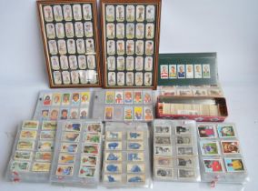 Extensive collection of cigarette cards incl. Sun Soccer cards, CNS, John Player, Embassy, Turf,