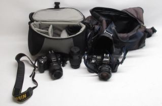 Minolta 7000 35mm camera serial no. 20021977, Minolta 30-70mm 1:4 (22) lens, Minolta 70-100mm 1: 3.