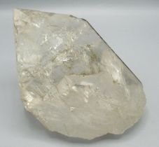 Large rock crystal, H10cm