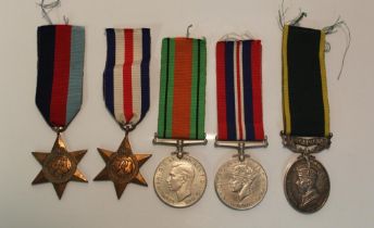 WWII Medals (Recipient Unknown),The France and Germany Star, The 1939-45 Star, The War Medal 1939-