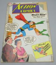 DC Silver Age - Action Comics #260 Jan. 1960 'featuring Mighty Maid! you'll never guess who she