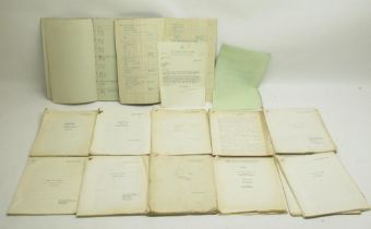 Collection of 10 type-written works (that have been published) of Basil F. Deakin (pseudonyms inc.