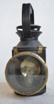 British Rail (stamped) oil fed signal lamp with BR stamped Sherwoods wick housing. Overall height