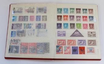 Small all world stamp album, the majority C20th Chinese unmounted