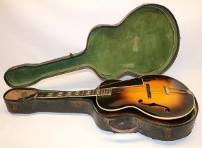 Limited edition Gibson FDH archtop acoustic guitar, made between 1937 and 1941 specifically for