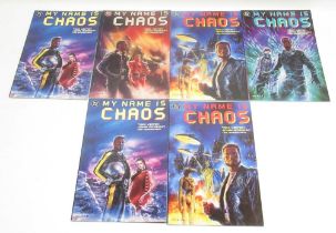 DC My Name is Chaos - #1-4 and #1 & 3 signed by John Ridgway (6)