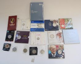 Royal Mint 2017 UK Annual Coin Set together with a collection of other Royal Mint BUNC issues,