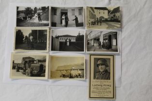 Large collection of ephemera, relating to life in the German army during WW2, letters home with some