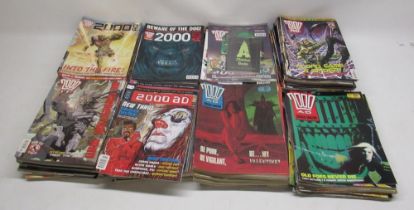 Large collection of 2000AD magazines from 1988-2005 (approx. 627 in 4 boxes)