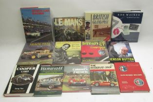 Collection of various automotive books incl. Ferrari, Racing, Alfa Romeo, Le Mans, etc. (41)