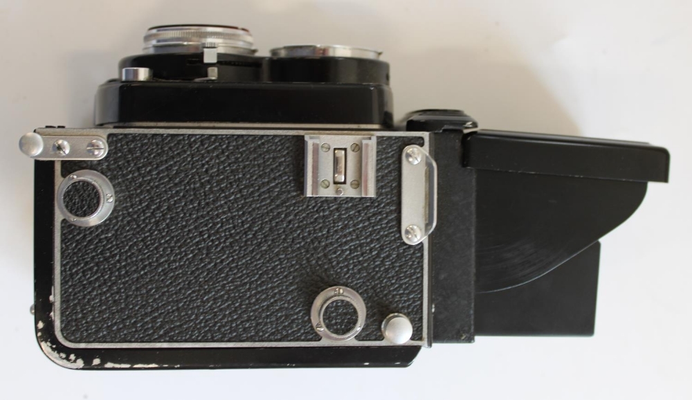 Minolta autocord medium format camera with Rokkor 75mm f3.5 lens in original case - Image 5 of 5