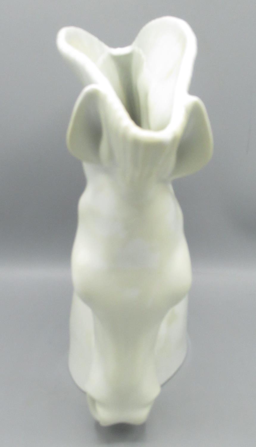 Royal Worcester Porcelain vase modelled as a horse head, H28cm - Image 2 of 4