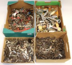 Large collection of advertising and other bottle openers