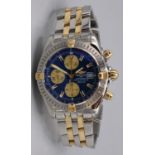 Breitling Chronomat Evolution automatic chronograph wristwatch with date, stainless steel case on