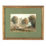 Property of a deceased estate - follower of David Cox Snr. (1783-1859) - HADDON HALL -