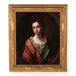 Property of a lady - English school, late 17th / early 18th century - PORTRAIT OF A LADY - oil on