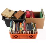 Three boxes containing assorted books including DICKENS, Charles - 'The Personal History of David